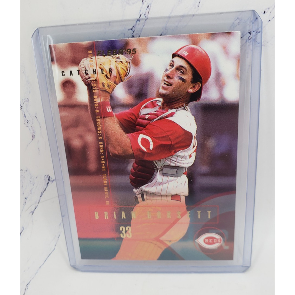Brian Dorsett #433 1995 Fleer Cincinnati Reds Baseball Card MLB